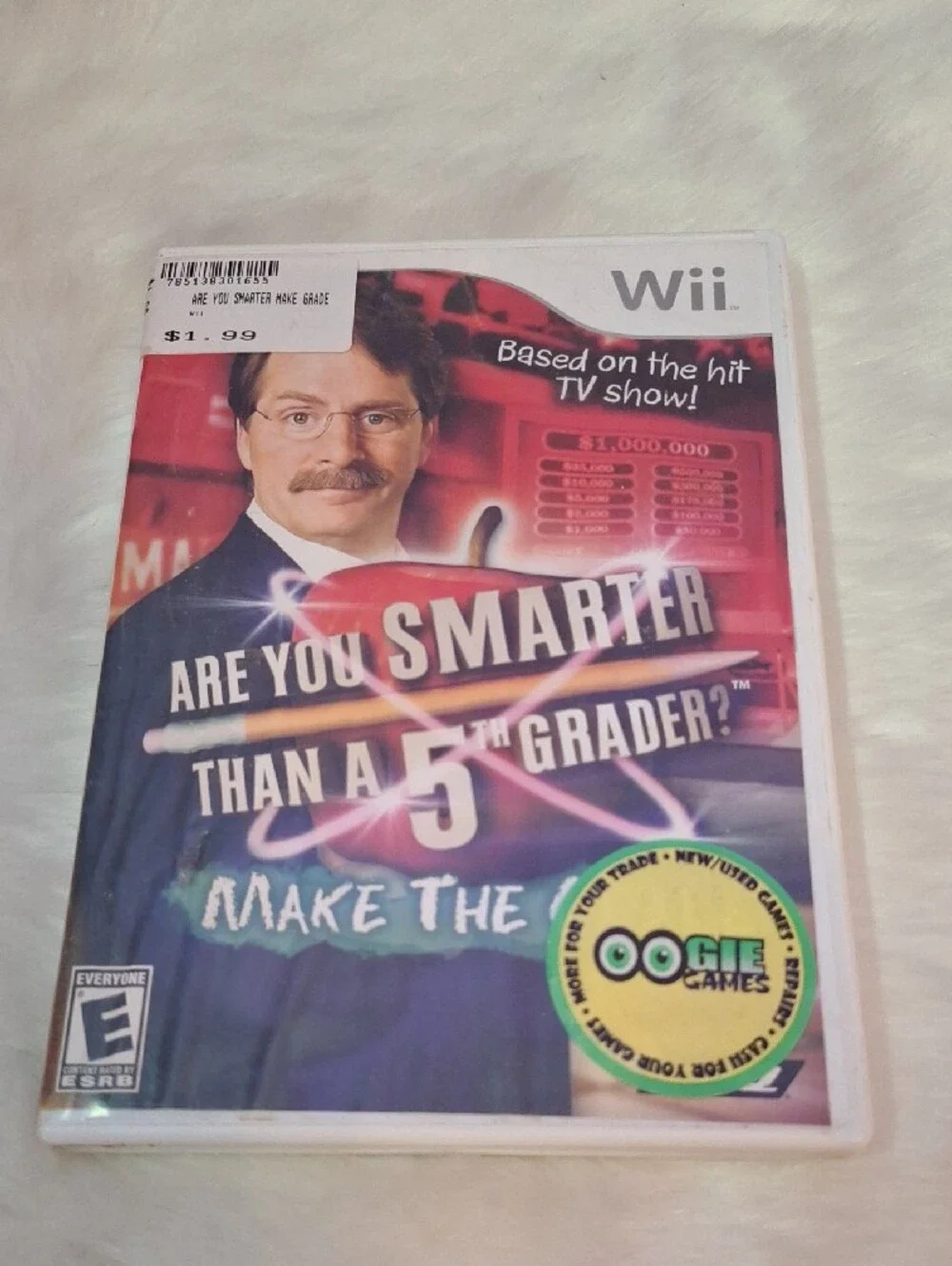 Wii Are You Smarter Than a 5th Grader Games (2) Back to School & Make The Grade